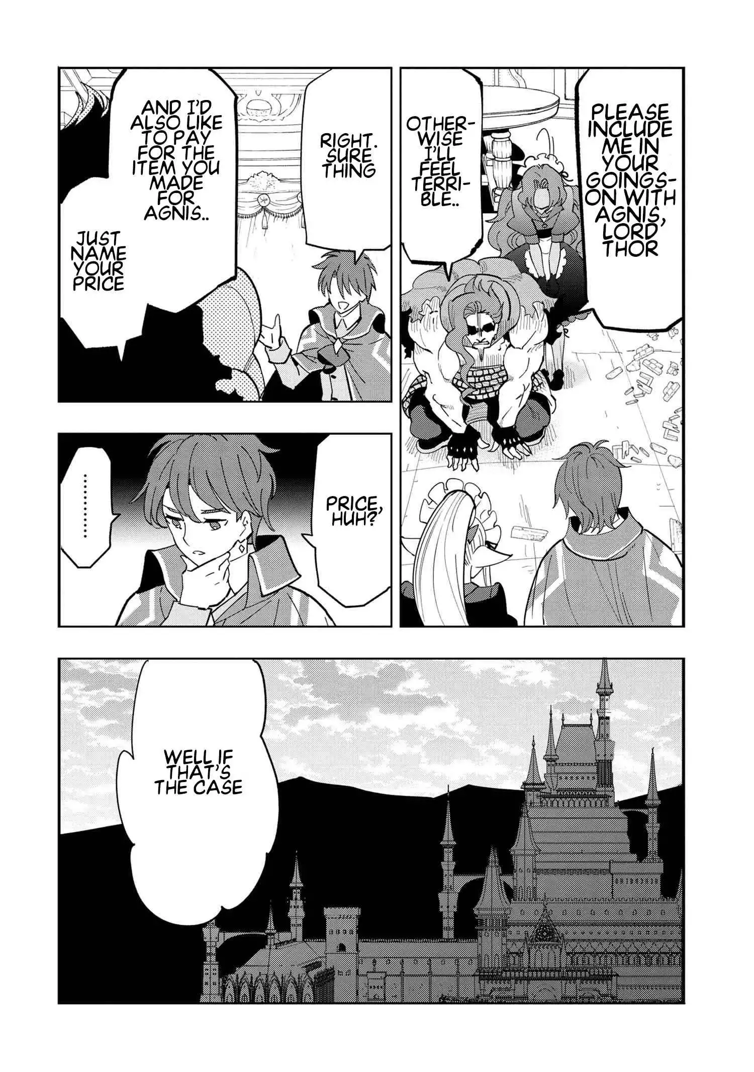 Souzou Renkinjutsushi wa Jiyuu wo Ouka suru: Kokyou wo Tsuihou saretara, Maou no Ohizamoto de Chouzetsu Kouka no Magic Item Tsukuri-houdai ni Narimashita Chapter 9.2 16